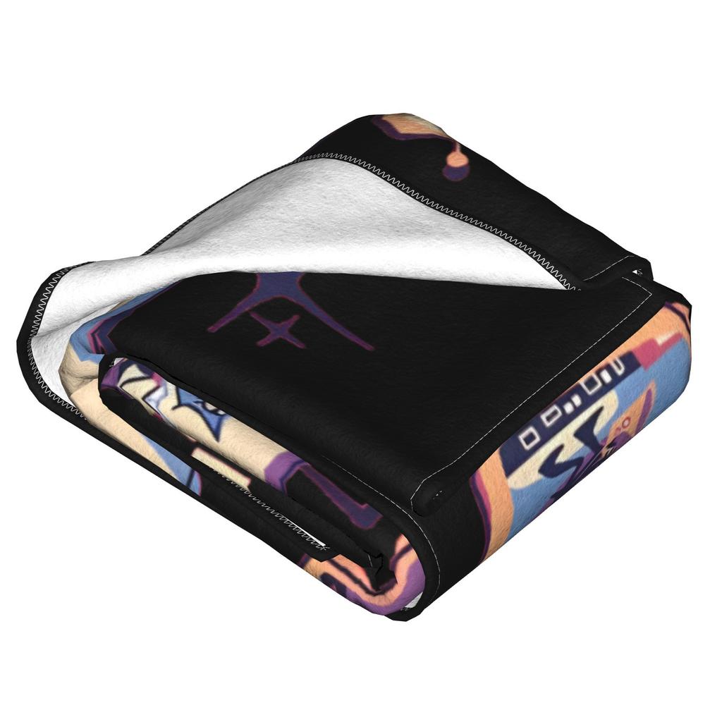 It's TV Time! Fleece Throw Blankets Tenna Deltarune Blanket for Home Outdoor Super Warm Bedding Throws,
