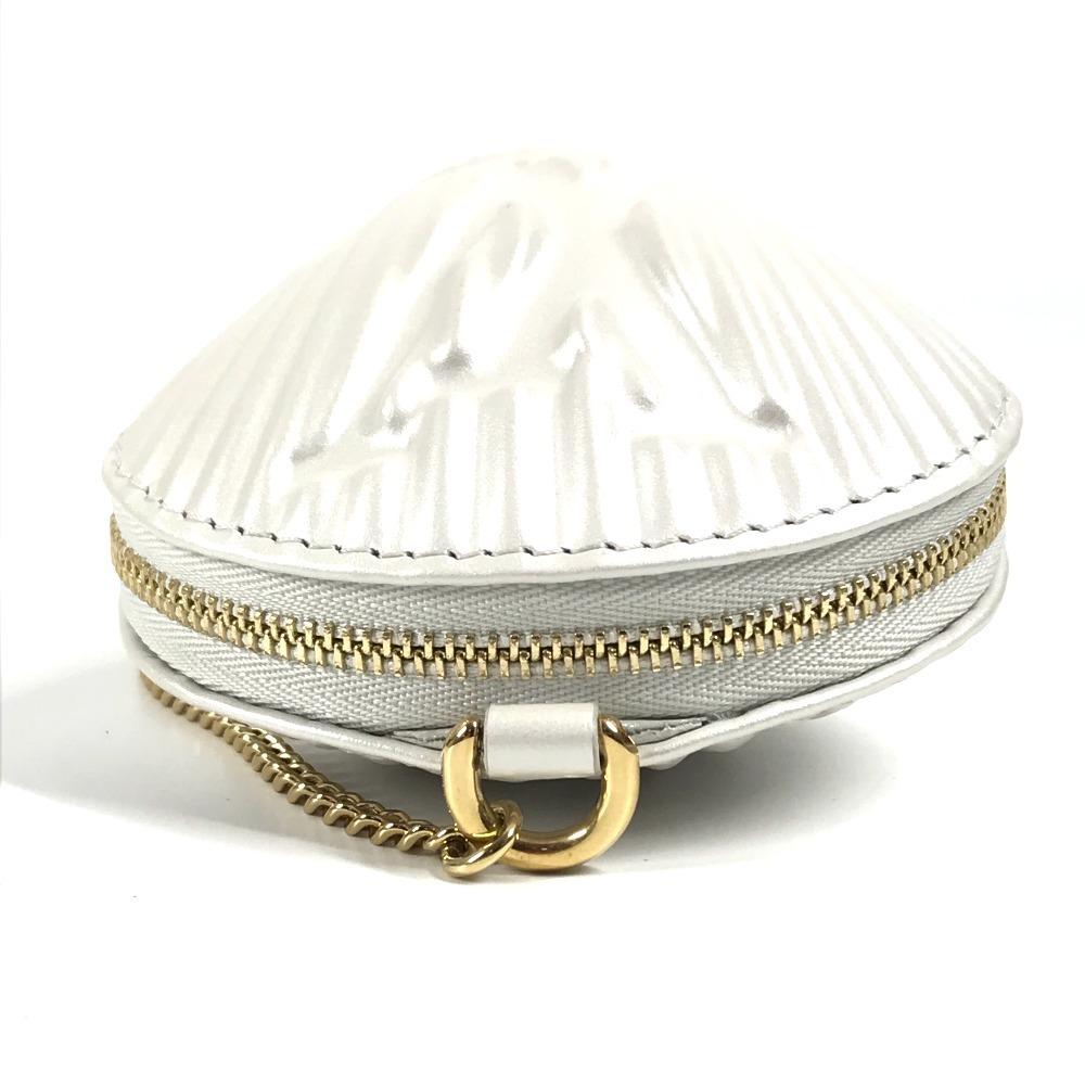 Louis Vuitton M92508 By the Pool Shell Coin Purse Key Holder Charm Coin Purse