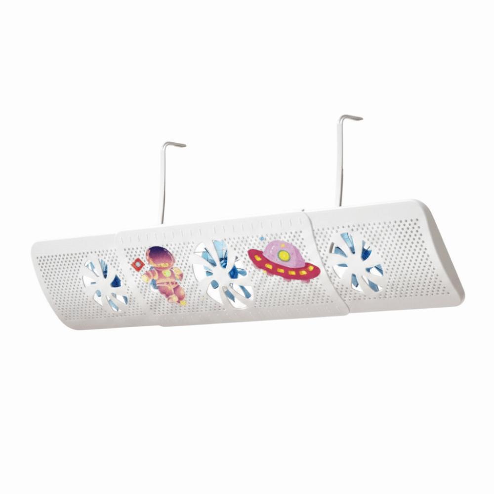 Ceiling Vents Adjustable Air Vent Baffle With 3 Fans Conditioner Baffle  For Living Room