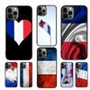 France National Flag Mobile Phone Cases Cover For iPhone 17 Air 16 15 14 12 13 11 Pro MAX Apple Plus Coque