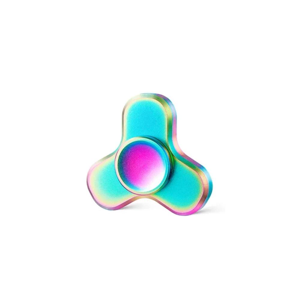 Mini Fidget Spinner Stresslindrande Anti-stress Minskar Leksaker Legering EDC Snurrtopp Spets Gyroskop för Barn ADHD