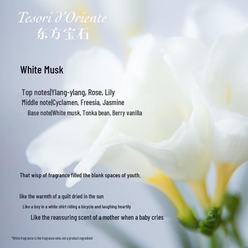 Tesori d'Oriente White Musk Scented Body Cream