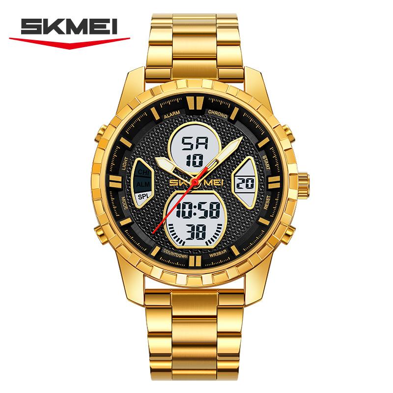 SKMEI 2516 Fashion Dual Display Sport Men's Watch Multifunction Waterproof Casual Outdoor Male Clock Gift