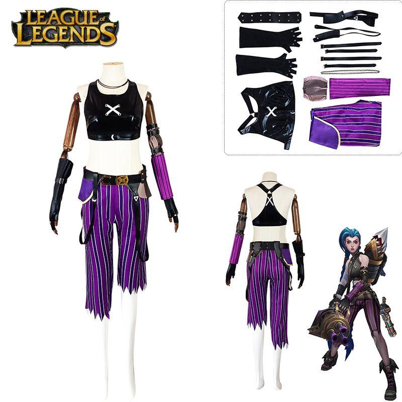 Kostým Legends League Of Jinx Cosplay kostým Halloween maškarní party uniforma