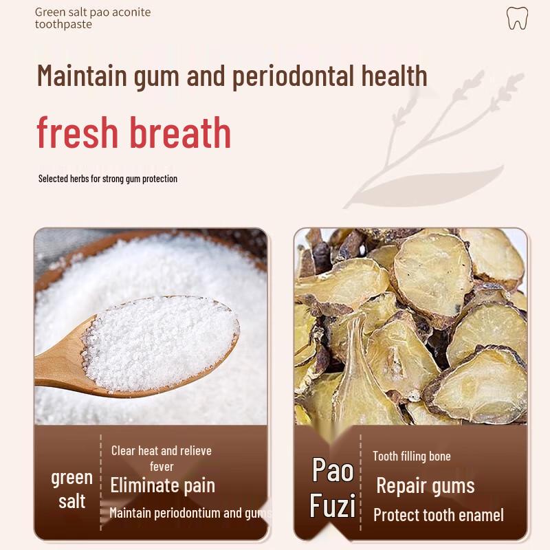 Layanana Green Salt Aconite Herbal Toothpaste