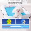 Small And Medium Pet Cooling Mat Pet Bed Breathable Memory Foam Pad Suitable for Spring Summer And Autumn Easy-To-Clean Material