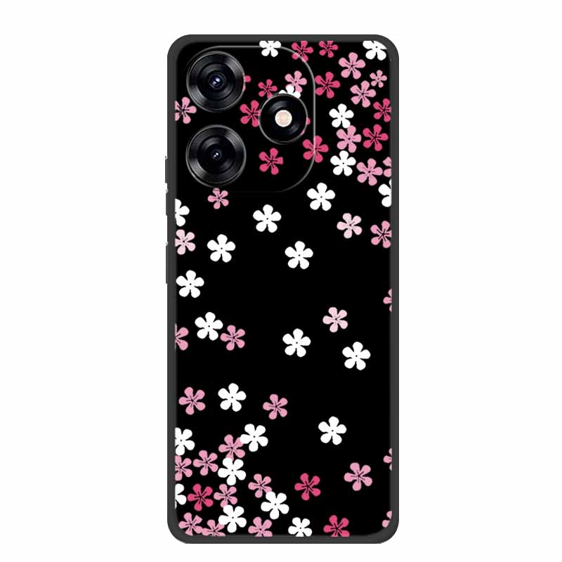 Funda For Infinix Hot 30 Case Hot30 Phone Cover Black Silicone Soft Phone Case For Infinix Hot 30 30i NFC Back Cover Case Capas