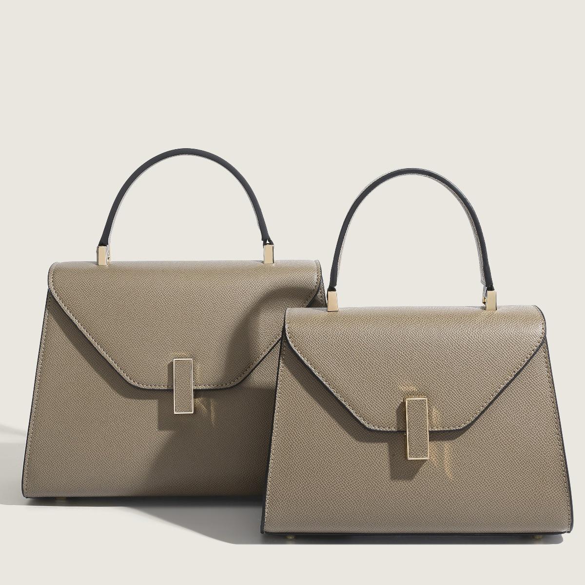 

Жіноча сумка через плече Kelly Pure Grey Осінь/Зима 2025: Високоякісна класична мода з преміальною текстурою. 21.5x10.5x16.5 cm сірий