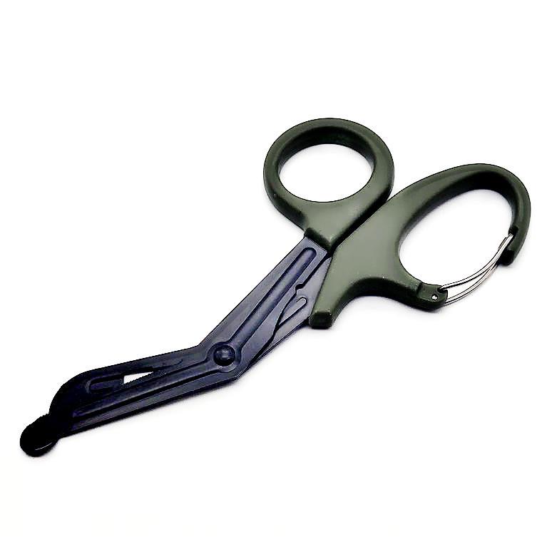 Enhanced EMT Band with Fine Teeth - Rescue Canvas Scissors for Outdoor Survival & Medical First Aid