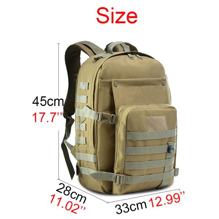 45L Mens Hiking Backpack Waterproof Bag Mountaineering 3P Sports Outdoor Bag Folding Backpack