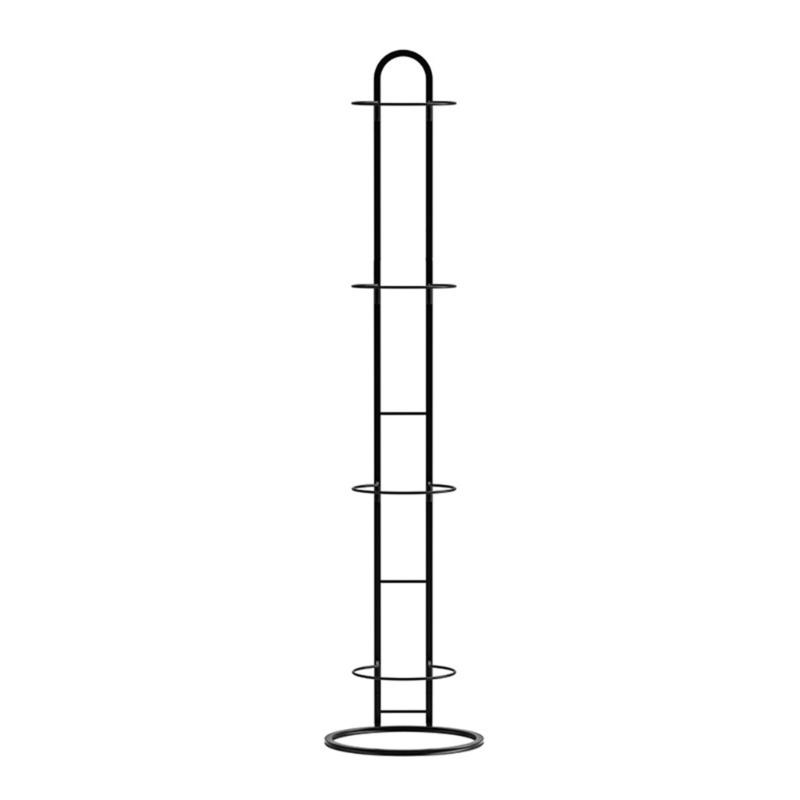 Soporte de Fútbol Estante Multicapa para Almacenamiento de Balones Estante Vertical con Ruedas para Exhibición de Balones