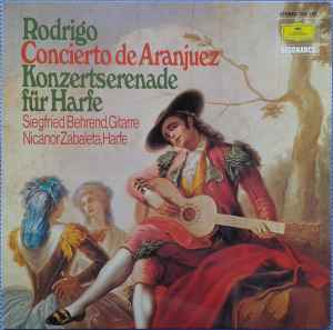 

LP Record JOAQUN RODRIGO SIEGFRIED BEHREND Concierto De Aranjuez Konzertsere 2535170 Deutsche Grammo 1975 Germany Classical Used