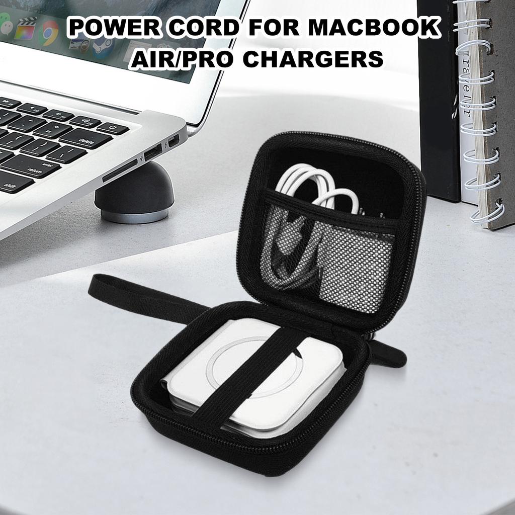 Charger Case for Cables Cords USB Drives Earphones Carrying Tech Bag for MacBook Air Pro Charger Sundries Travel Storage Bag