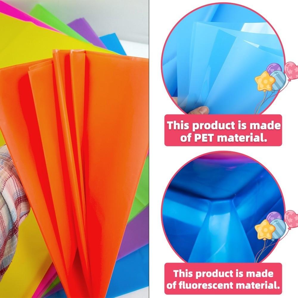 Thickened Fluorescent Tablecloth Solid Color Macaron Table Cover Disposable Tablecloth Bar Decor