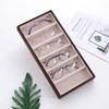 6 Grid Sunglass Glasses Storage Case Eyeglasses Display Glasswear Box Tidy Tool Sunglass Glasses Storage Case Eyeglasses Display
