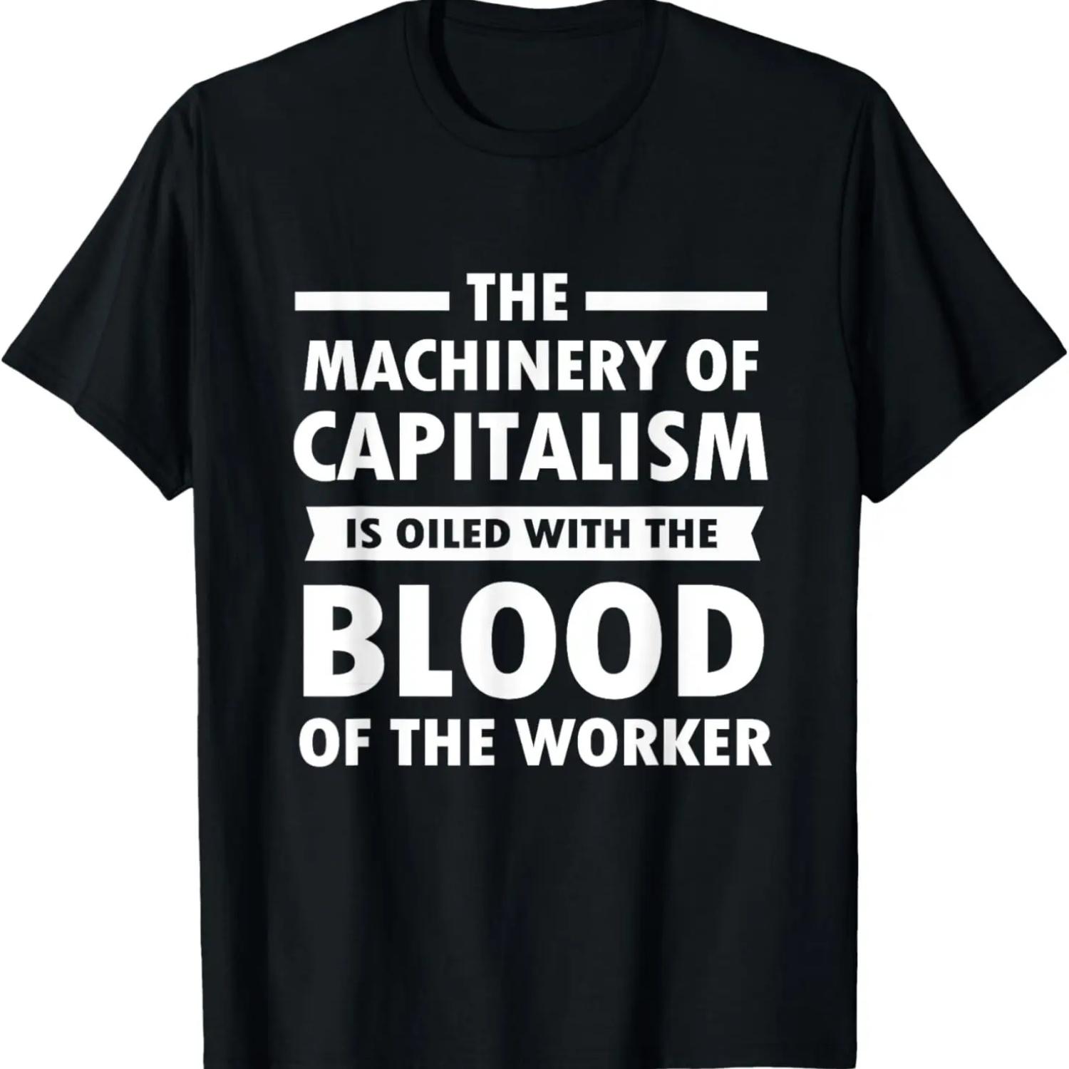 

Socialism Anti Capitalism T-Shirt XXXXXL чорний