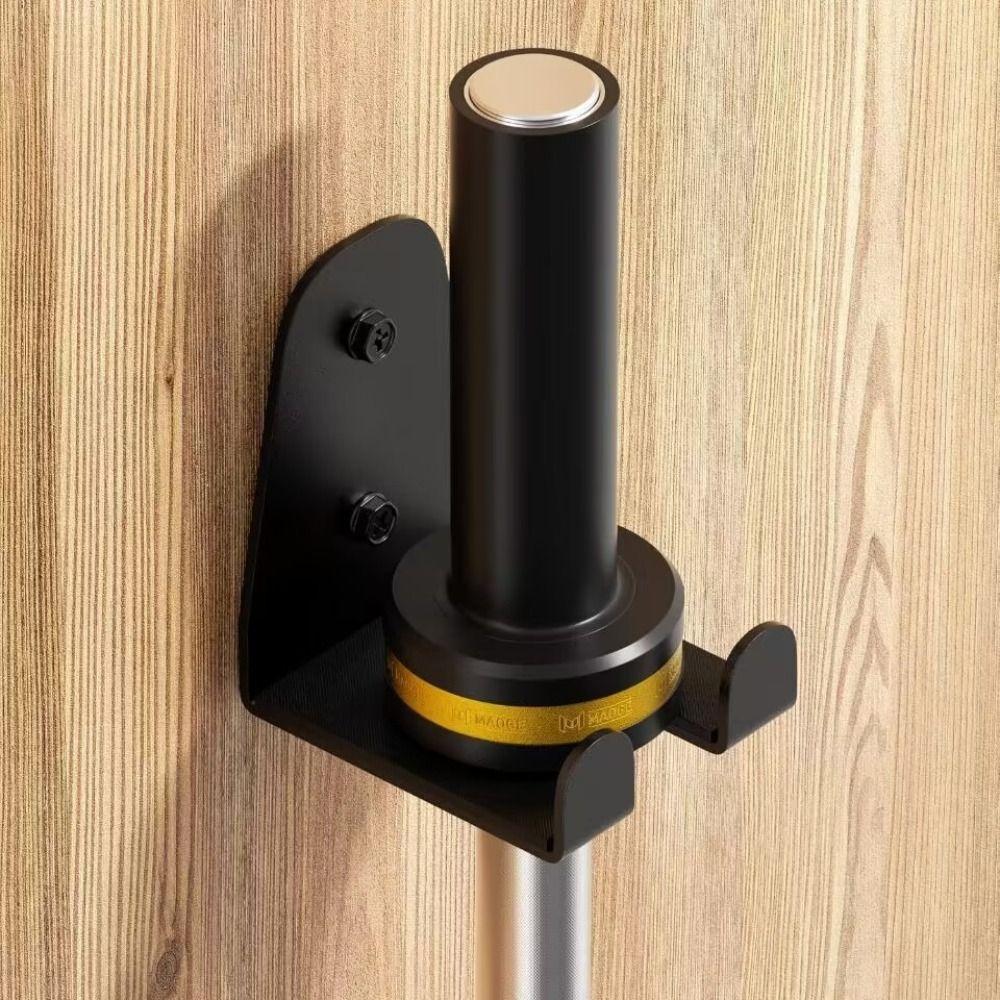 Wall Mounted Gym Barbell Rack Space Saving Barbell Hanger Durable Barbell Holder  Gym Storage