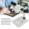 Trinocular Stereoscopic Electron Microscope Adjustable Magnification Laboratory Observation Tool