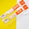 Multifunctional Transparent Ruler with Wave and Hole Design, 15cm & 20cm Scale, Ideal for Primary Students