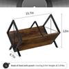 Retro Wooden Vinyl Record Storage & Display Rack