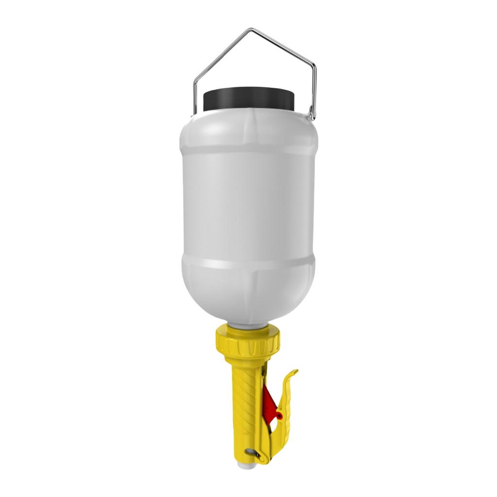 3L Hanging Condiment Dispenser Refillable Sauce Squeeze Bottle Dressing Container for Kitchen Outdoor BBQ Camping