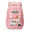 Panda Huahua 2025 New Cute Children's Schoolbag Cross-border Large-capacity Primary and Secondary School Students Lightweight Spine Protection
