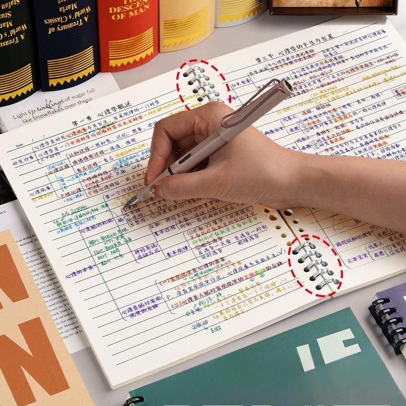 Spiral Journal Notebook, 60 Pages, Hardcover Journal for Women & Men- 80 GSM, Thick Paper, Spiral Notebook for Work, School & Journaling