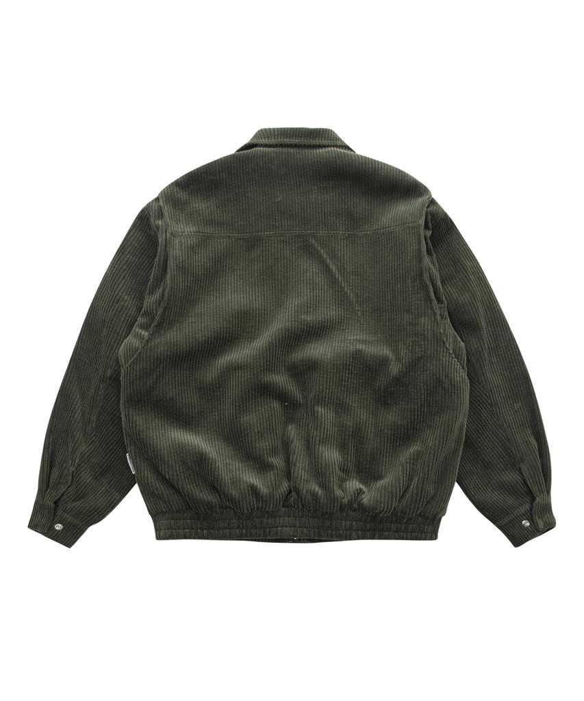 Thevinylhouse Corduroy Blouson Khaki (Vh2Dfub930A)