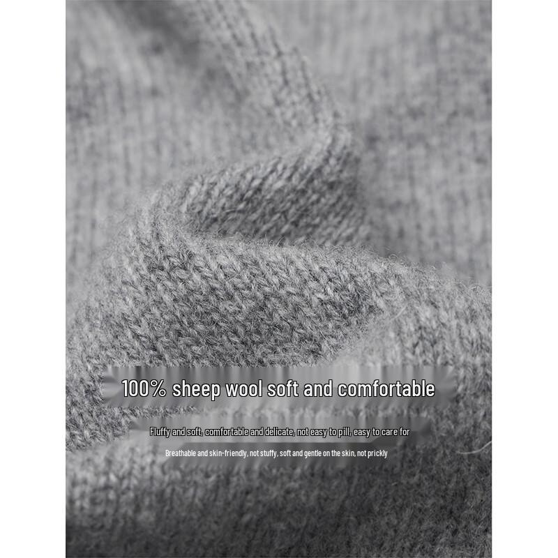 INMAN Women's Merino Wool Knit Sweater