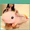 Unicorn Plush Pillow With Soft Short Plush For Girls Birthday Gift