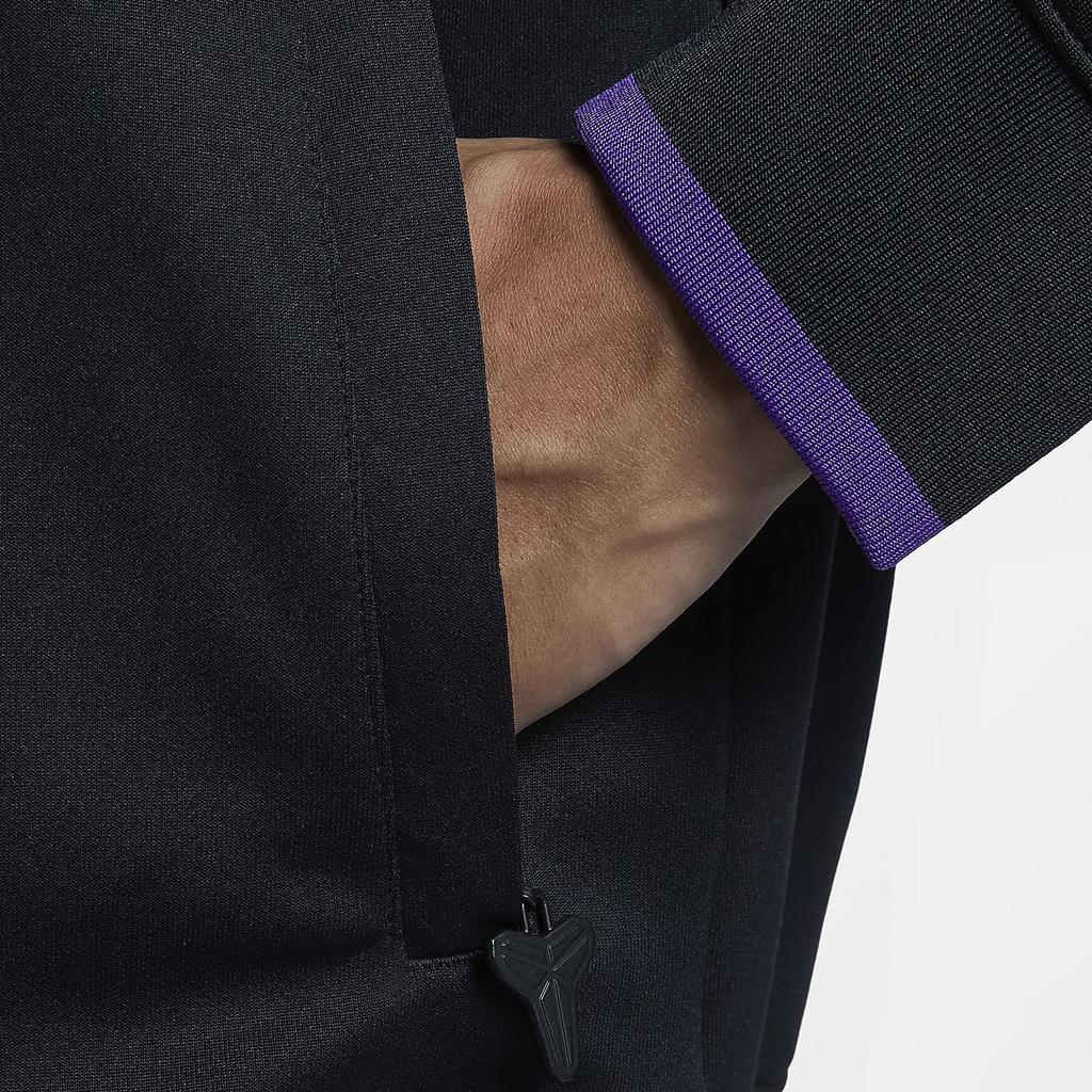 Nike Dri-Fit FW24 Kobe Series Stojáček Ležérní Tištěná Dlouhý Rukáv Bunda Pánská Bunda Černá FZ0937010