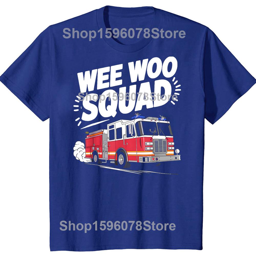 Funny Firefighter Fireman Graphic Tshirt Men Women Hip Hop Oversized T Shirt 100 Cotton Comfort Tshirts