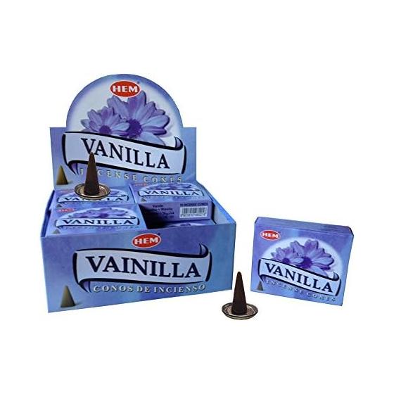 HEM vanilla cone set of 12
