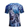 Premium Quality 3d Printed White Cotton Tiger T-shirt For Men And Women With Timeless Style
