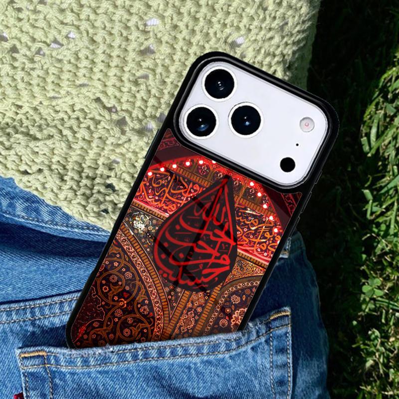 Islam Shia Imam Ali Hussain soft phone case cover Compatible with for IPhone 17air 16e 15 14 13 12 11Pro Max 17 Air