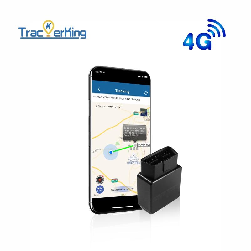 Gps Tracker OBDII 4G Monitor Trackerking DK22 Tracking Device Real time tracking with plug and play
