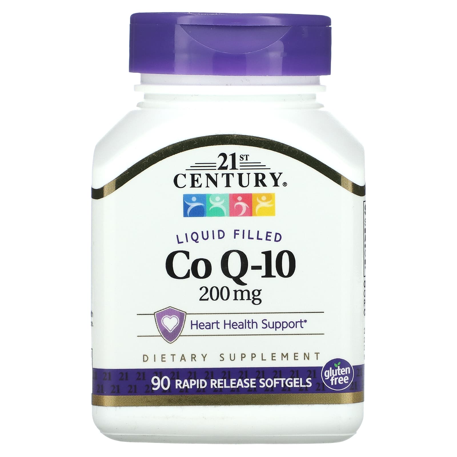 

21st Century, Liquid Coq-10, 200Mg, 90 Softgels