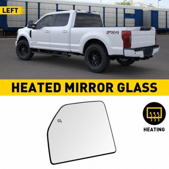 Glass Mirror Upper Heated Left Driver Side For F150 2015- FORD Replacement V