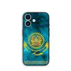 For Apple iPhone 17 16 15 11 Pro XS Max XR 6 7 8 Plus + SE 2020 5 16E Phone Cover Case Kazakhstan Flag