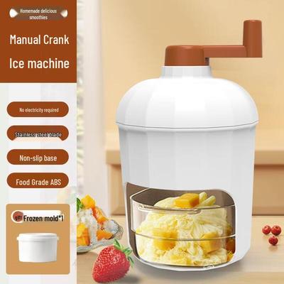 Manual Hand-Crank Ice Shaver