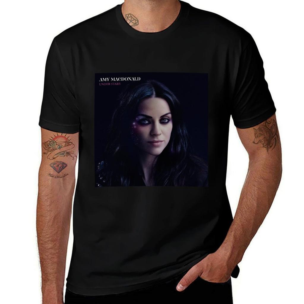 Under Stars TShirt Sweat Absorbing Sports Tee Shirt