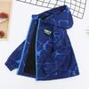 Jungen Kinder Fleece gefüttert Wasserdicht Windjacke Outdoor Kinder Jacke