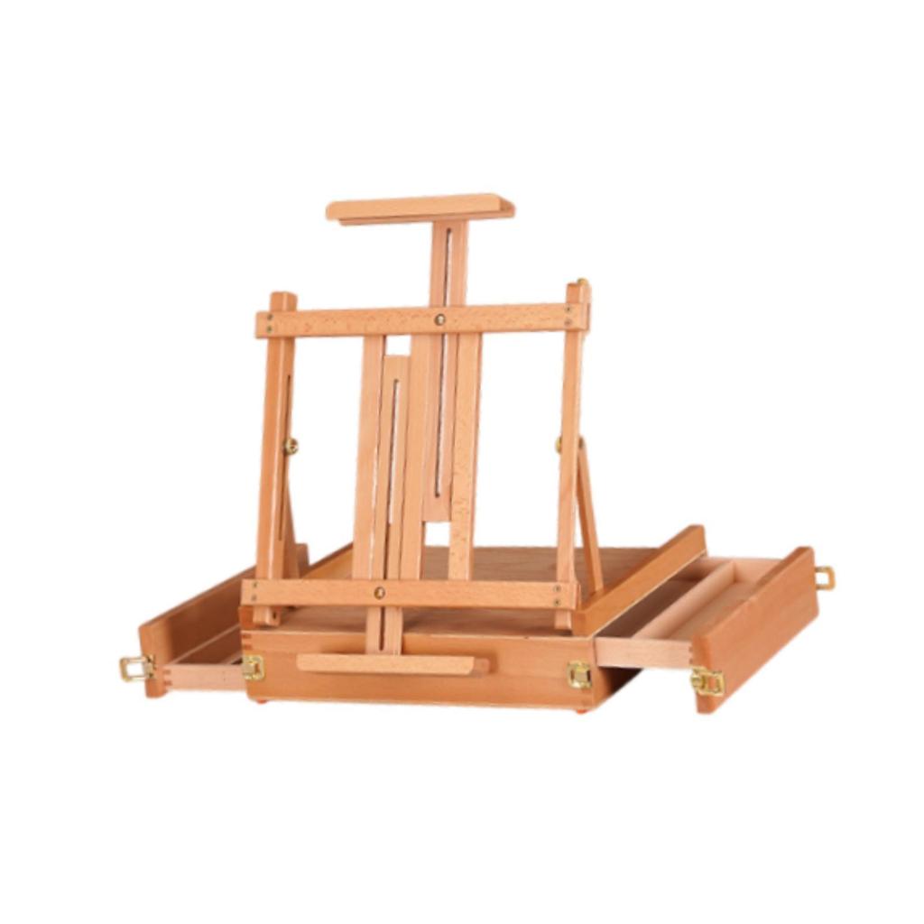 Tabletop Easel Oil Painting Box Accessories Art Supplies Drawing Storage