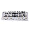 6 String Metal Bridge Replacement Adjustable Saddle Bridge Stringed Instrument Accessories