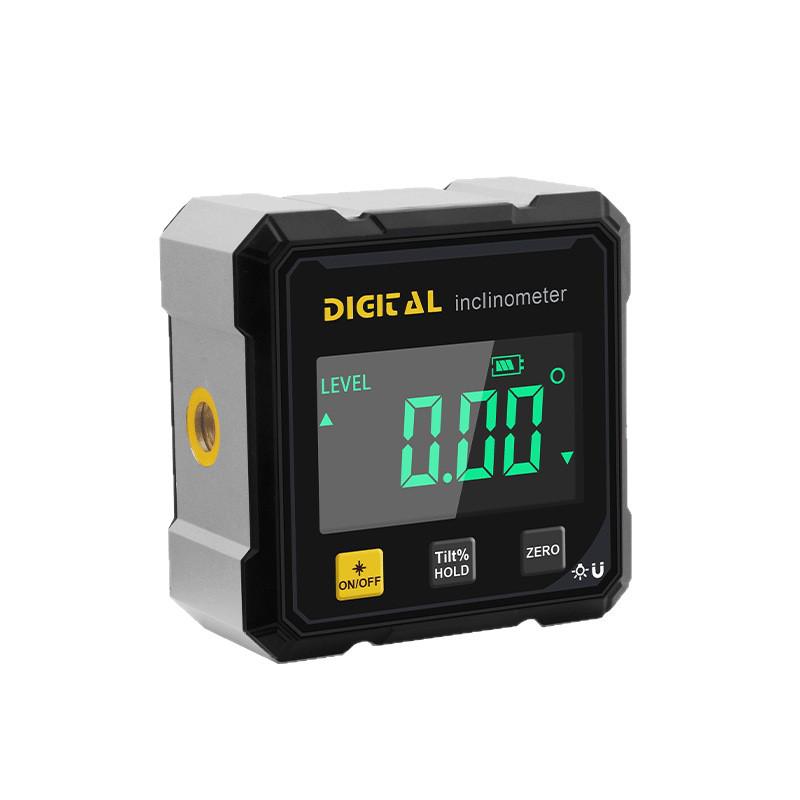 Digital Display Dual Laser Inclinometer with Four-Sided Magnet