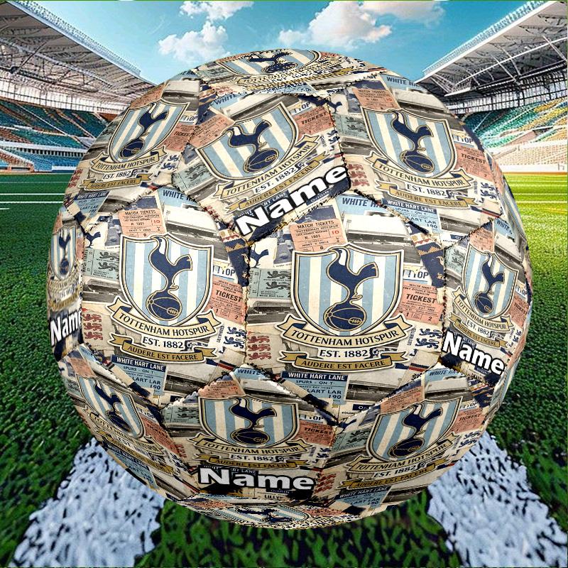 Custom Name Personalized Manchester Football F.C-A Print Size 5 Soccer Ball Training & Match Football, for Team, Kicking, Gift for Football Enthusiast