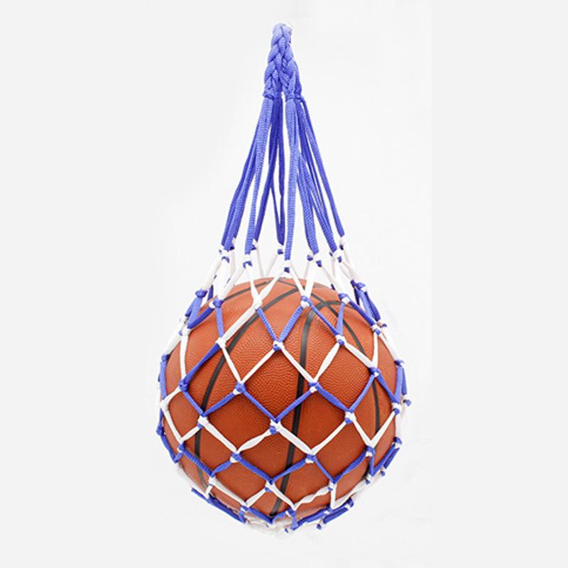 Fotbalová síťová taška Nylon Tučné úložiště Přenos jednoho míče Přenosné vybavení Venkovní sporty Fotbal Basketbal Volejbal