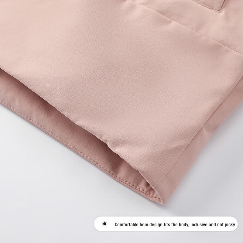 FivePlus Women's Loose Hooded Winter Down Parka Jacket