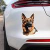 Deutscher Schäferhund Haustier Hund Autoaufkleber Wasserdichte Vinyl-Aufkleber Karosserie Fenster Stoßstange Dekor Motorrad Helm Aufkleber TM195