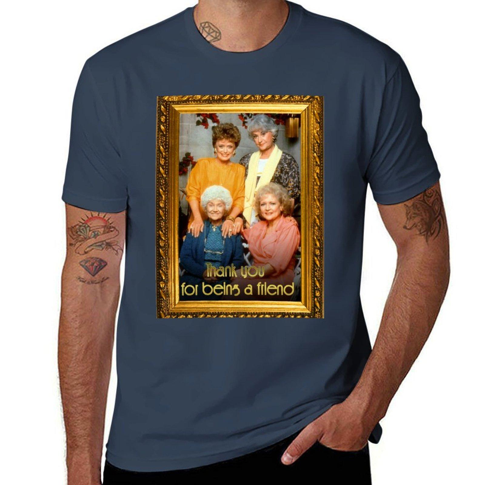 Golden Girls Family Picture Tshirt Breathable Mesh Panel Tshirt S